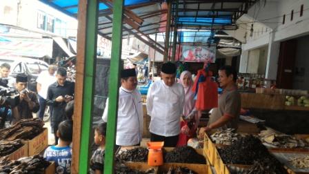 Gubri Kunjungi Pasar Dewi Sartika di Duri, Bengkalis